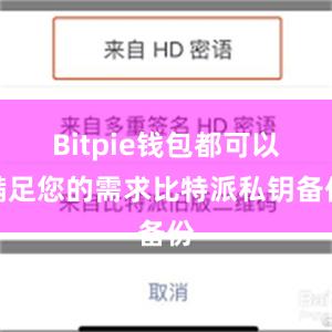 Bitpie钱包都可以满足您的需求比特派私钥备份