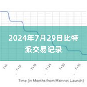 2024年7月29日比特派交易记录